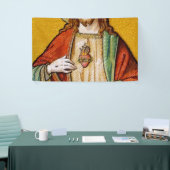 Banderoles Sacré Coeur De Jésus (Salon professionnel)