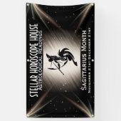 Banderoles Sagittaire zodiaque (Vertical)