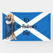 Banderoles Saint André l'Apôtre et le drapeau de l'Ecosse (Horizontal)