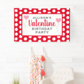 Banderoles Saint Anniversaire de fête de Saint Valentin Chien (En situation)