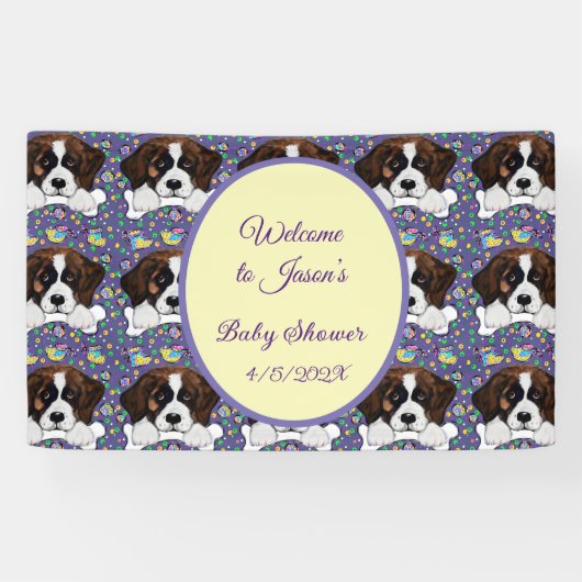 Banderoles Saint Bernard (Horizontal)