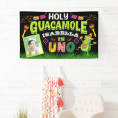 Banderoles Saint Guacamole Fiesta avocado Anniversaire Uno, P (En situation)
