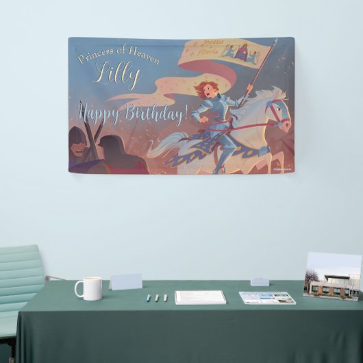 Banderoles Saint Joan of Arc Banner (Customizable) (Salon professionnel)