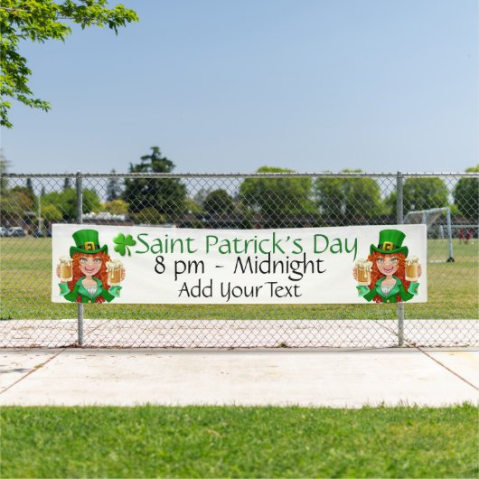 Banderoles Saint Patrick's Day (En situation)