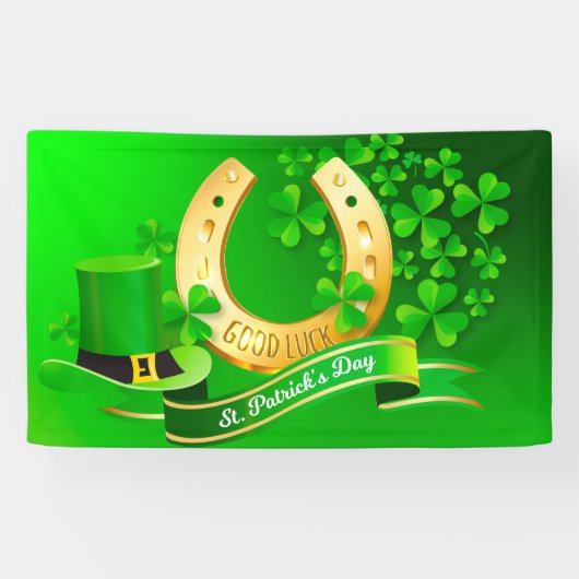 Banderoles Saint Patrick's Day (Horizontal)