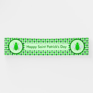 Banderoles Saint Patricks Day Bee et Shamrocks