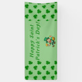 Banderoles Saint Patrick's Day leprechaun (Vertical)