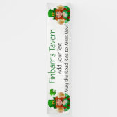 Banderoles Saint Patrick's Day ou Irish Business (Vertical)