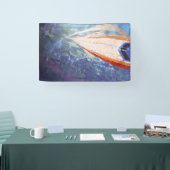 Banderoles Saler avec les dauphins (Salon professionnel)