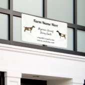 Banderoles Salon de chèvre laitière nigérian (Bâtiment extérieur)