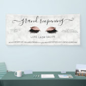 Banderoles Salon d'or Rose réouverture Sécurité du vif (Salon professionnel)