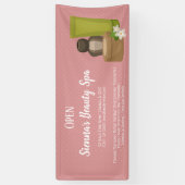 Banderoles Salon spa de beauté (Vertical)