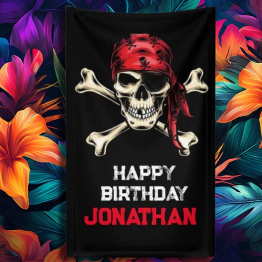 Banderoles Salty Pirate