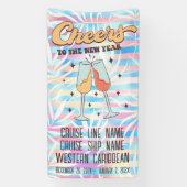 Banderoles Salutations au Nouvel An (Verticale)