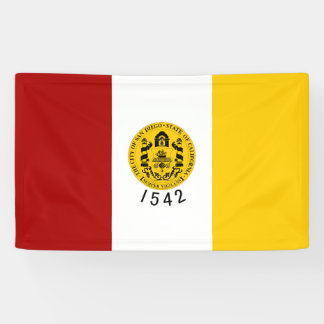 Banderoles San Diego ville Californie Symbole du drapeau État