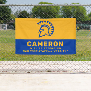 Banderoles San Jose State Le diplômé sera présent