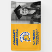 Banderoles San Jose State Spartans | Félicitations Grad (Vertical)