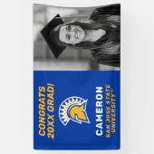 Banderoles San Jose State Spartans | Félicitations Grad (Vertical)