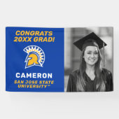 Banderoles San Jose State Spartans | Félicitations Grad (Horizontal)