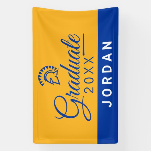 Banderoles San Jose State Spartans | Graduation (Verticale)