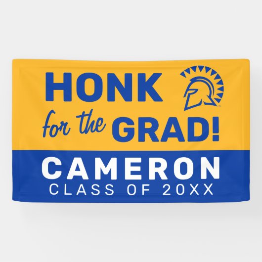 Banderoles San Jose State Spartans | Graduation (Horizontal)