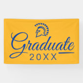 Banderoles San Jose State Spartans | Graduation (Horizontal)