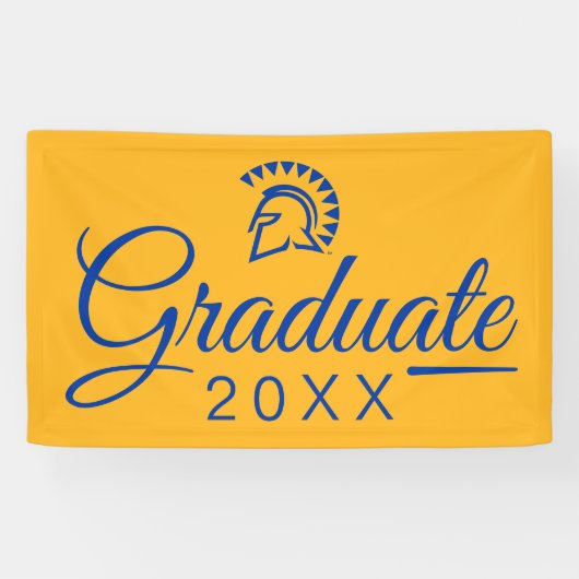Banderoles San Jose State Spartans | Graduation (Horizontal)