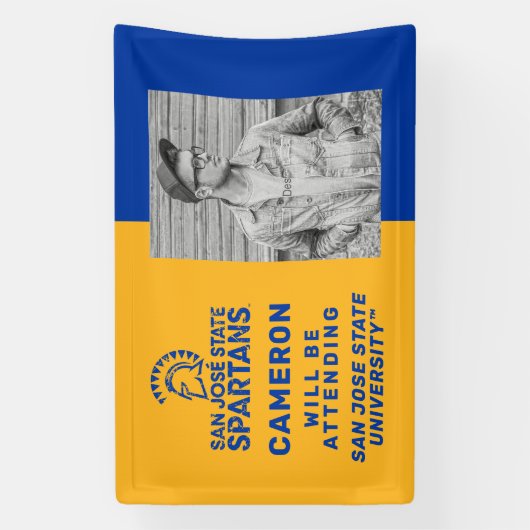 Banderoles San Jose State Spartans | Graduation (Verticale)