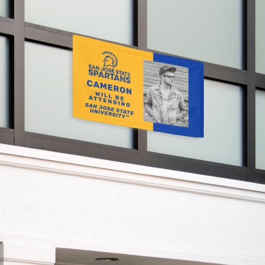Banderoles San Jose State Spartans | Graduation (Bâtiment extérieur)