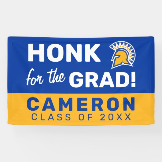 Banderoles San Jose State Spartans | Graduation (Horizontal)