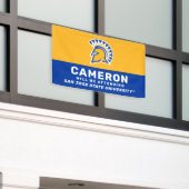 Banderoles San Jose State | Un diplômé sera présent (Bâtiment extérieur)