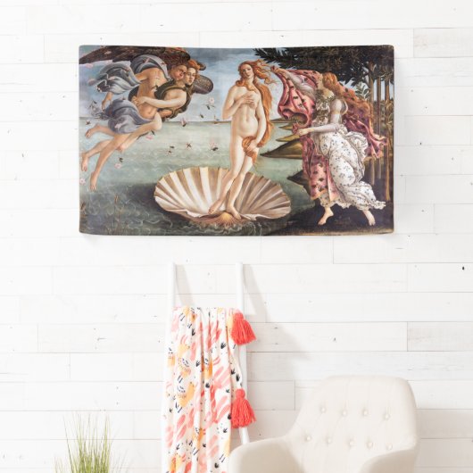 Banderoles Sandro Botticelli - Naissance de Vénus (En situation)