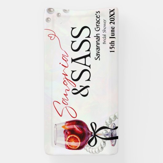 Banderoles Sangria & Sass (Verticale)