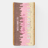 Banderoles Saupoudrer et glace napolitaine (Verticale)