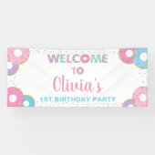 Banderoles Saupoudrer le Baby shower d'anniversaire Contexte (Horizontal)