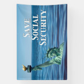 Banderoles Sauver la sécurité sociale (Verticale)