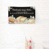 Banderoles Savon artisanal Fleur Noire Aromathérapie (Insitu)