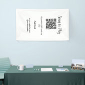 Banderoles Scanner pour payer scanner le code QR ajouter les (Salon professionnel)