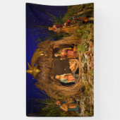 Banderoles Scène de nativité (Vertical)
