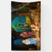 Banderoles Scène de nativité (Vertical)