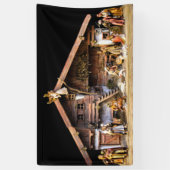 Banderoles Scène de Noël (Vertical)