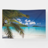 Banderoles Scène De Plage Tropicale (Horizontal)