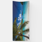 Banderoles Scène De Plage Tropicale (Vertical)