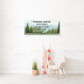 Banderoles Scène de Reunion Woods familiale (En situation)