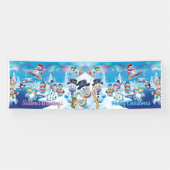 Banderoles Scène des neiges géantes 2,5' x 8' (Horizontal)