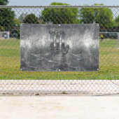 Banderoles Scorpio Zodiac Signe Distorsion Industrielle (En situation)