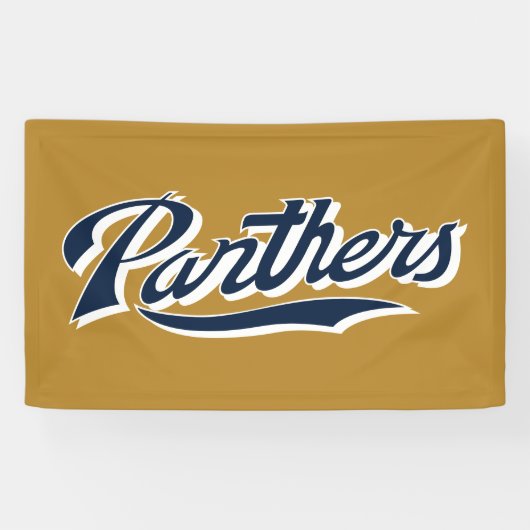 Banderoles Script de Panthers FIU (Horizontal)