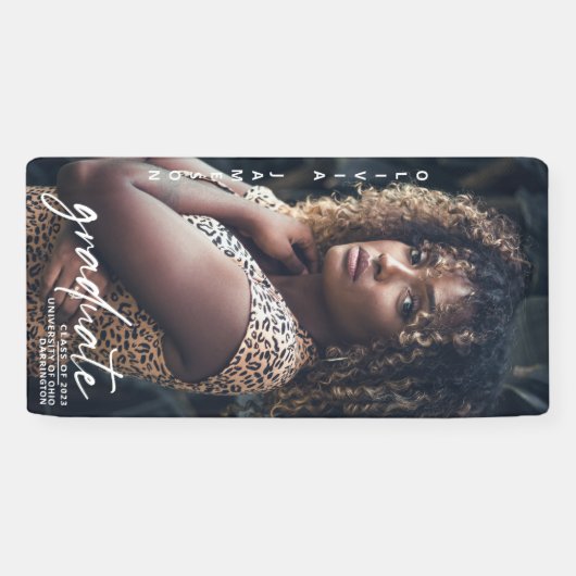 Banderoles Script manuscrit moderne | Photo (Horizontal)