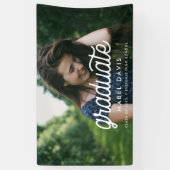 Banderoles Script rétro Célébration de remise de diplômes Dip (Vertical)