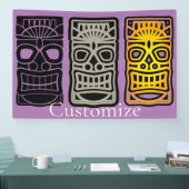 Banderoles Sculptures Triple Tiki Thunder_Cove (Salon professionnel)